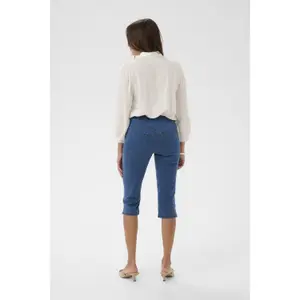 Women's jeans KAFFE Vilma Capri image-4