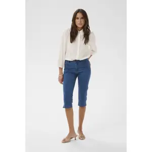 Women's jeans KAFFE Vilma Capri image-1