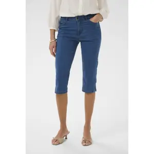 Women's jeans KAFFE Vilma Capri image-2