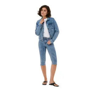 Women's jeans KAFFE Vilma Capri image-0