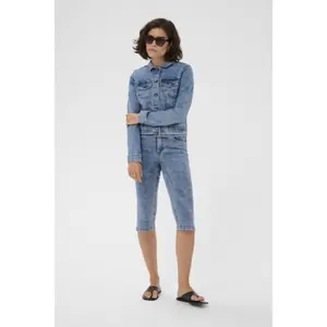 Women's jeans KAFFE Vilma Capri image-1