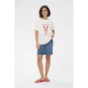 Γυναικείο T-shirt KAFFE Annemette image-1