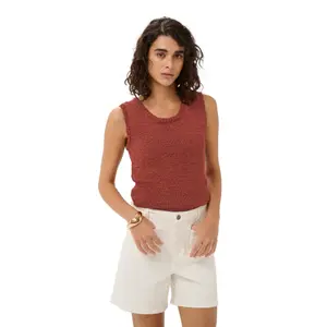 Women's sleeveless sweater KAFFE Silivia image-1