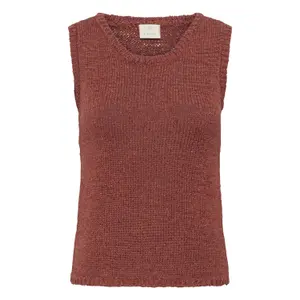 Women's sleeveless sweater KAFFE Silivia image-0