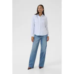 Women's long sleeve blouse KAFFE KAGiulia image-1
