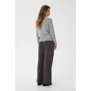 Women's Trousers KAFFE Karen Pinstriped image-4