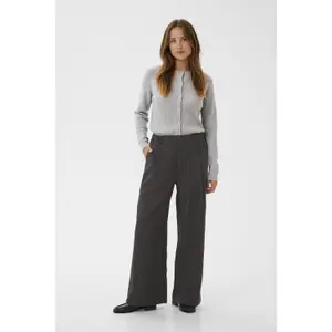 Women's Trousers KAFFE Karen Pinstriped image-2