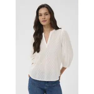 Long sleeve blouse for women KAFFE Bea image-2