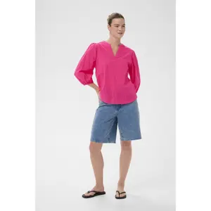 Long sleeve blouse for women KAFFE Bea image-1