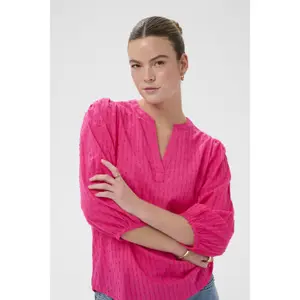 Long sleeve blouse for women KAFFE Bea image-3