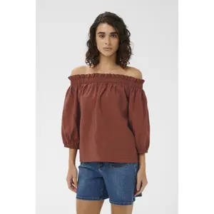 Off Shoulder Women's Blouse KAFFE Neema image-1