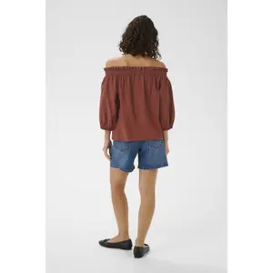 Off Shoulder Women's Blouse KAFFE Neema image-4