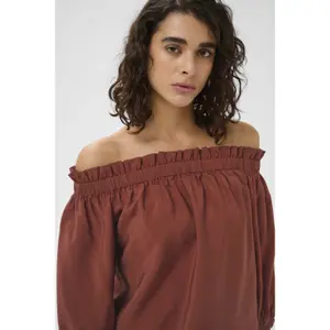 Off Shoulder Women's Blouse KAFFE Neema image-5