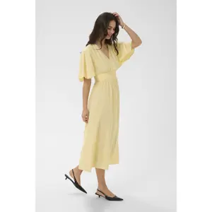 Langes Wickelkleid für Damen KAFFE Sirena image-4