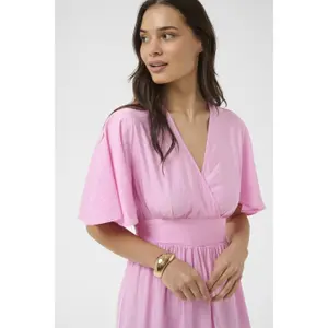 Langes Wickelkleid für Damen KAFFE Sirena image-4