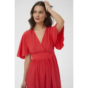 Langes Wickelkleid für Damen KAFFE Sirena image-2