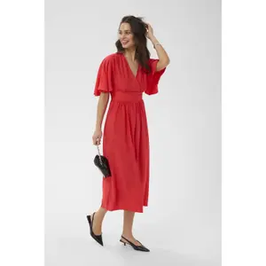 Langes Wickelkleid für Damen KAFFE Sirena image-5