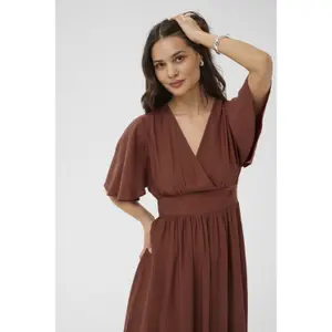 Langes Wickelkleid für Damen KAFFE Sirena image-2