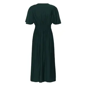 Robe portefeuille longue femme KAFFE Sirena image-3