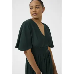 Robe portefeuille longue femme KAFFE Sirena image-5