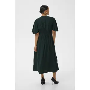 Robe portefeuille longue femme KAFFE Sirena image-4