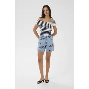 Jeansshorts för kvinnor KAFFE KAbabena image-2