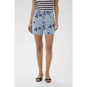 Jeansshorts för kvinnor KAFFE KAbabena image-1