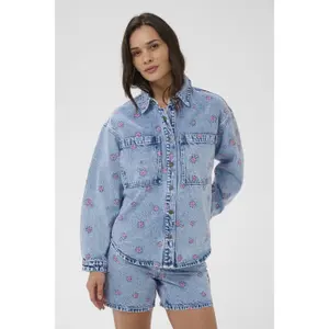 Women's denim jacket KAFFE Babena image-2