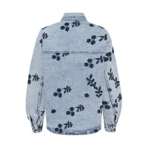 Women's denim jacket KAFFE Babena image-4