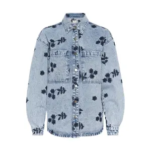 Women's denim jacket KAFFE Babena image-0