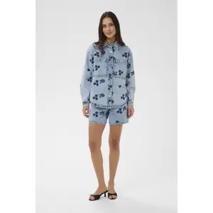 Women's denim jacket KAFFE Babena image-1