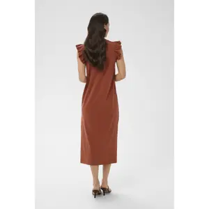 Γυναικείο φόρεμα KAFFE Celina Flounce image-3