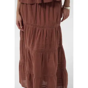 Long skirt woman KAFFE Valerie image-5