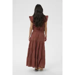 Long skirt woman KAFFE Valerie image-4