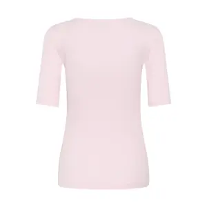 T-shirt with woman illustration KAFFE Carna image-3