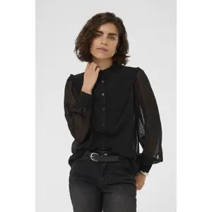 Women's long sleeve shirt KAFFE Kaleonora image-3