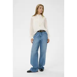 Women's long sleeve shirt KAFFE Kaleonora image-1