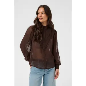 Women's long sleeve shirt KAFFE Kaleonora image-2