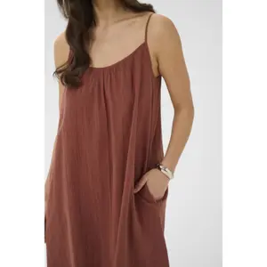 Women's strapless dress KAFFE Pauline image-5