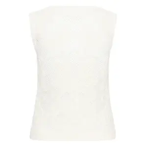 Crochet Sleeveless Top Women KAFFE KAAngelina image-4