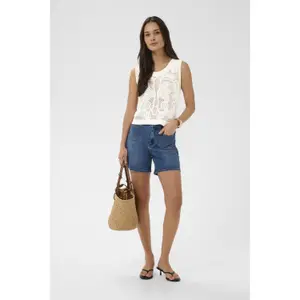 Crochet Sleeveless Top Women KAFFE KAAngelina image-1