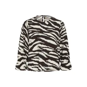 Long sleeve blouse for women KAFFE Viky image-0