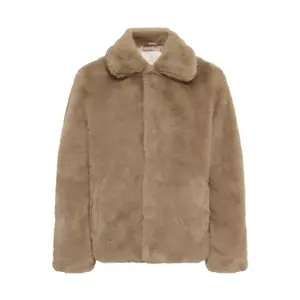 Women's faux fur jacket KAFFE Rosa image-0