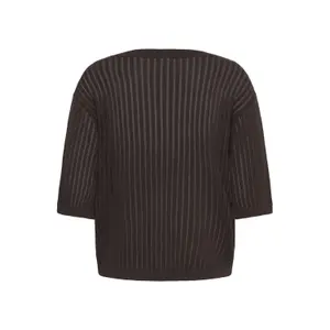 Women's V-neck sweater KAFFE Abalina image-1