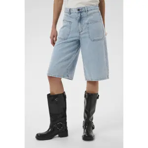 Women's denim shorts KAFFE Kajordi image-2