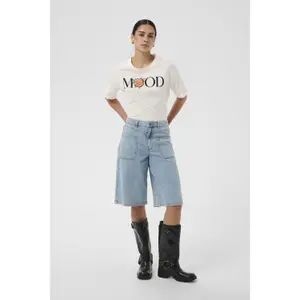 Women's denim shorts KAFFE Kajordi image-5