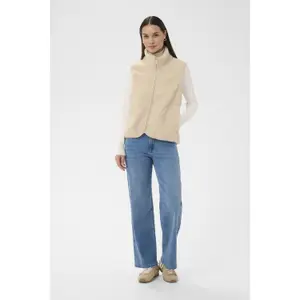 Women's sleeveless fleece KAFFE Kaally image-1