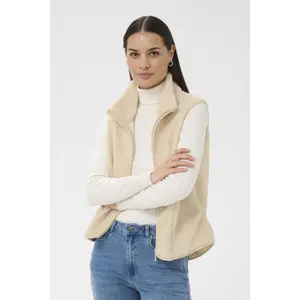 Women's sleeveless fleece KAFFE Kaally image-4