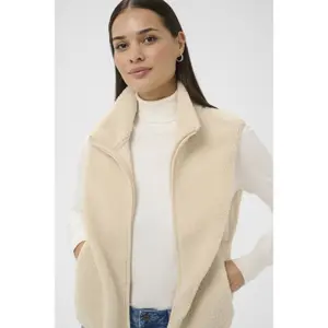 Women's sleeveless fleece KAFFE Kaally image-5