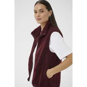 Women's sleeveless fleece KAFFE Kaally image-5